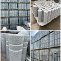 辽宁 芝麻白花岗岩挡车柱、隔离柱多少钱