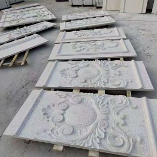 辽宁 芝麻白干挂雕花板