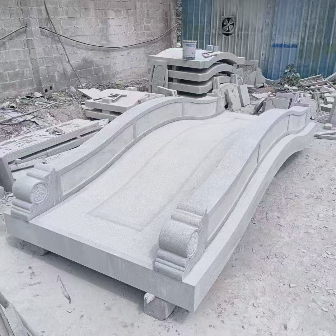 辽宁 芝麻灰花岗岩园林景观 小石桥